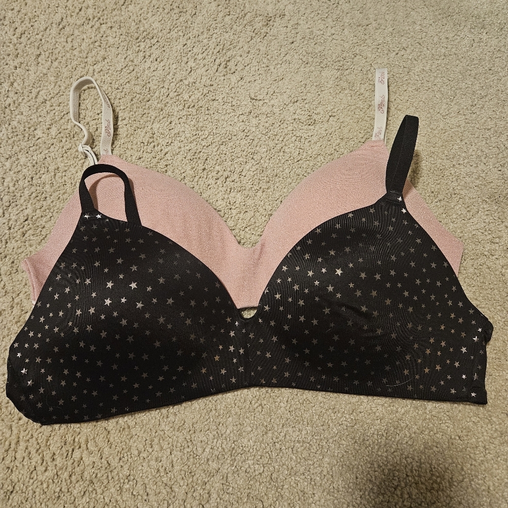 PINK Wear Everywhere Wireless Push Up Bras (Bundle of 2)